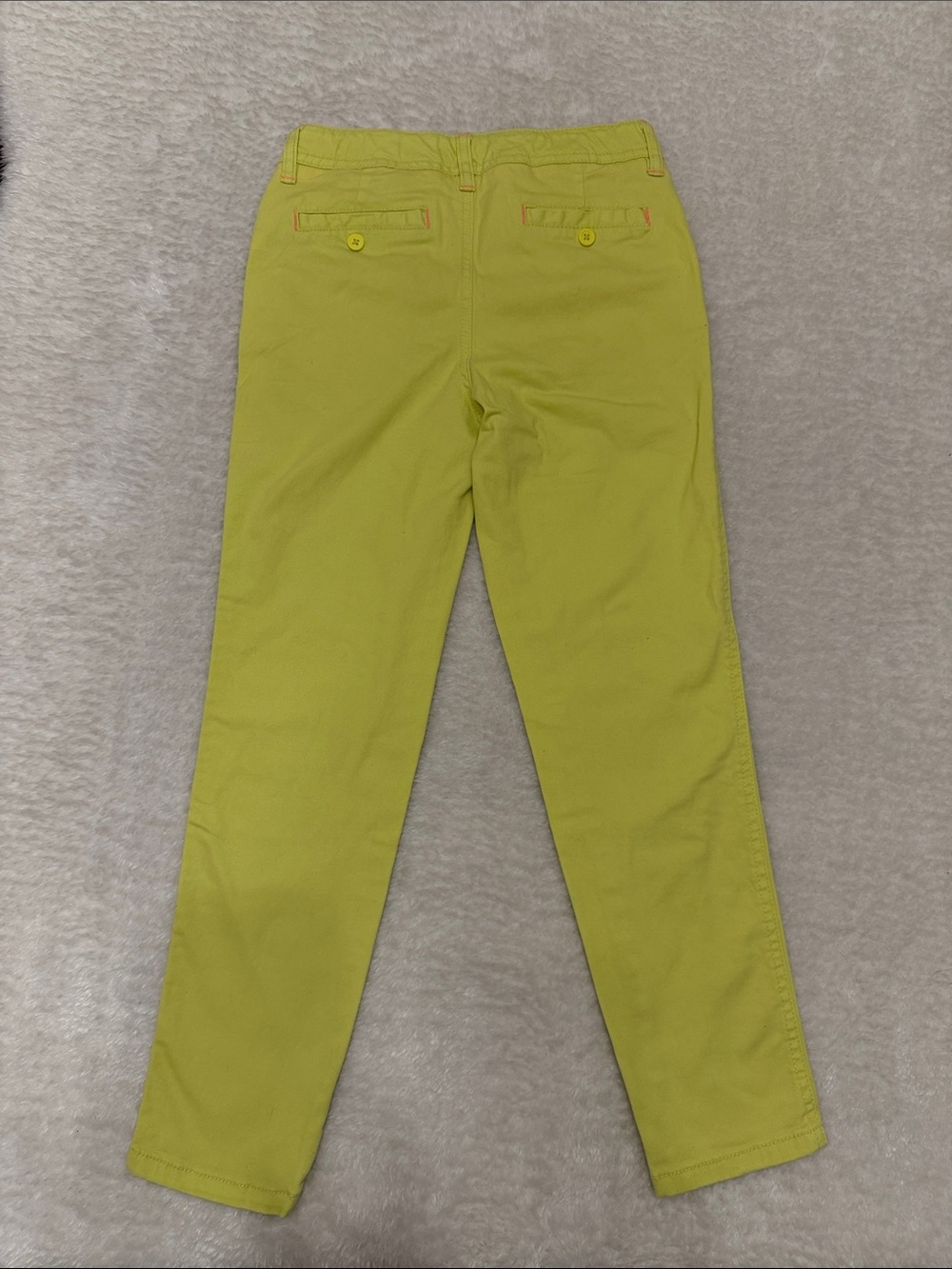 Lot of 3 Pants Floral Denim, Old Navy Glitter Ballerina, Cat & Jack Yellow Denim - Picture 6 of 10